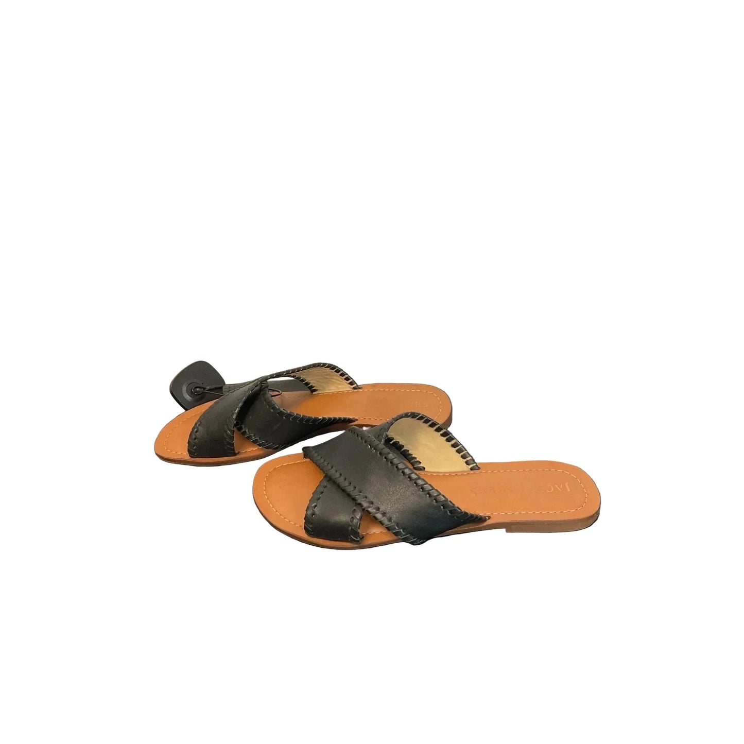 Sandals Flip Flops By Jack Rogers In Black, Size: 8