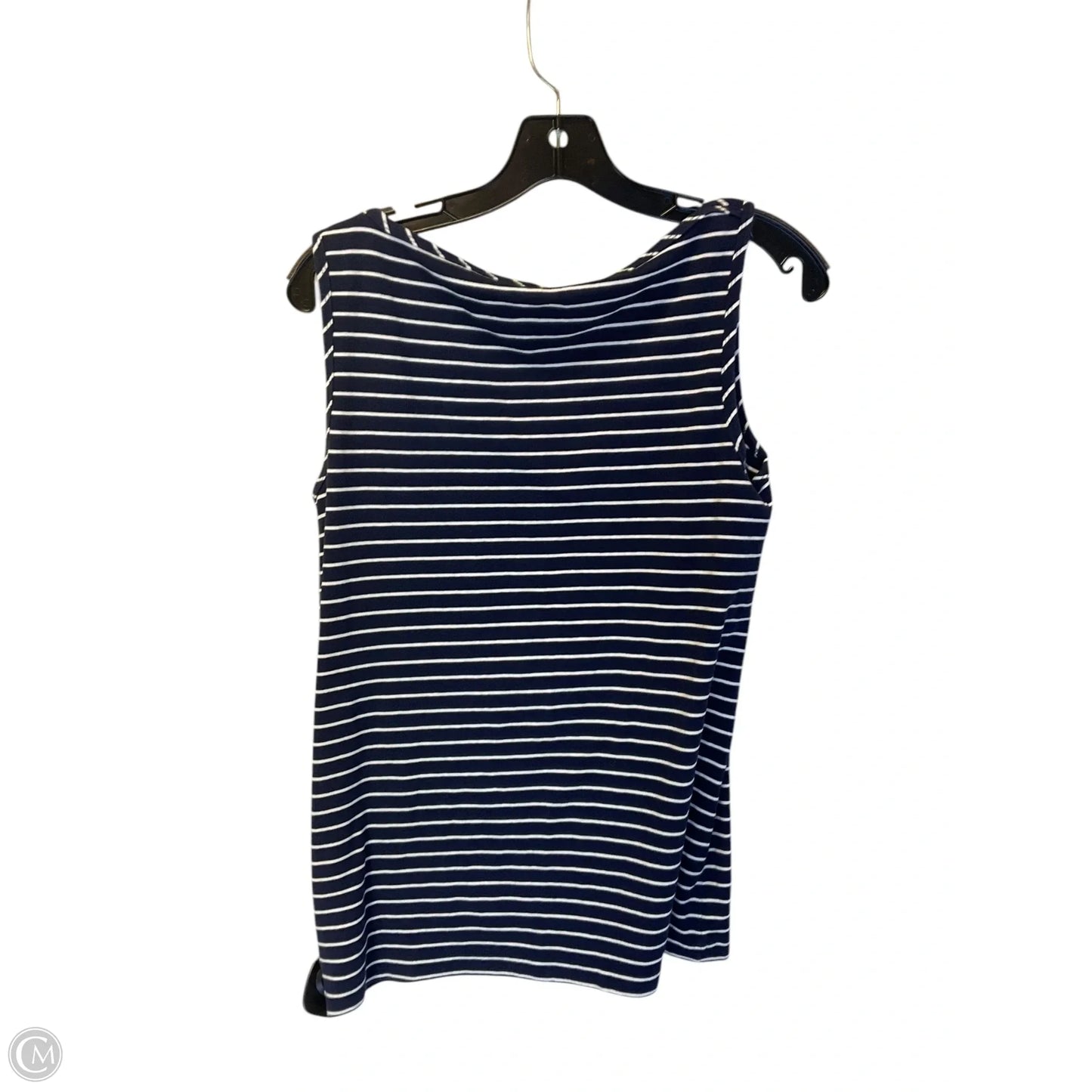 Top Sleeveless By Vineyard Vines In Striped Pattern, Size: Xs