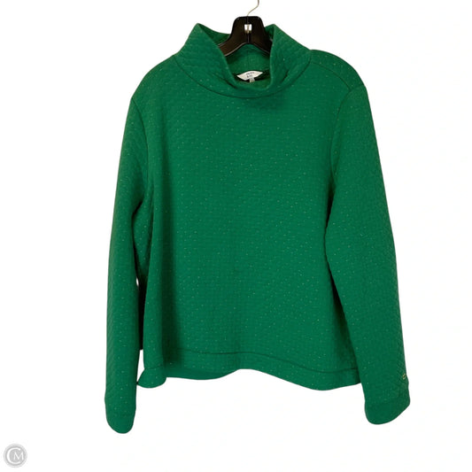 Top Long Sleeve By Crown And Ivy In Green, Size: Xxl