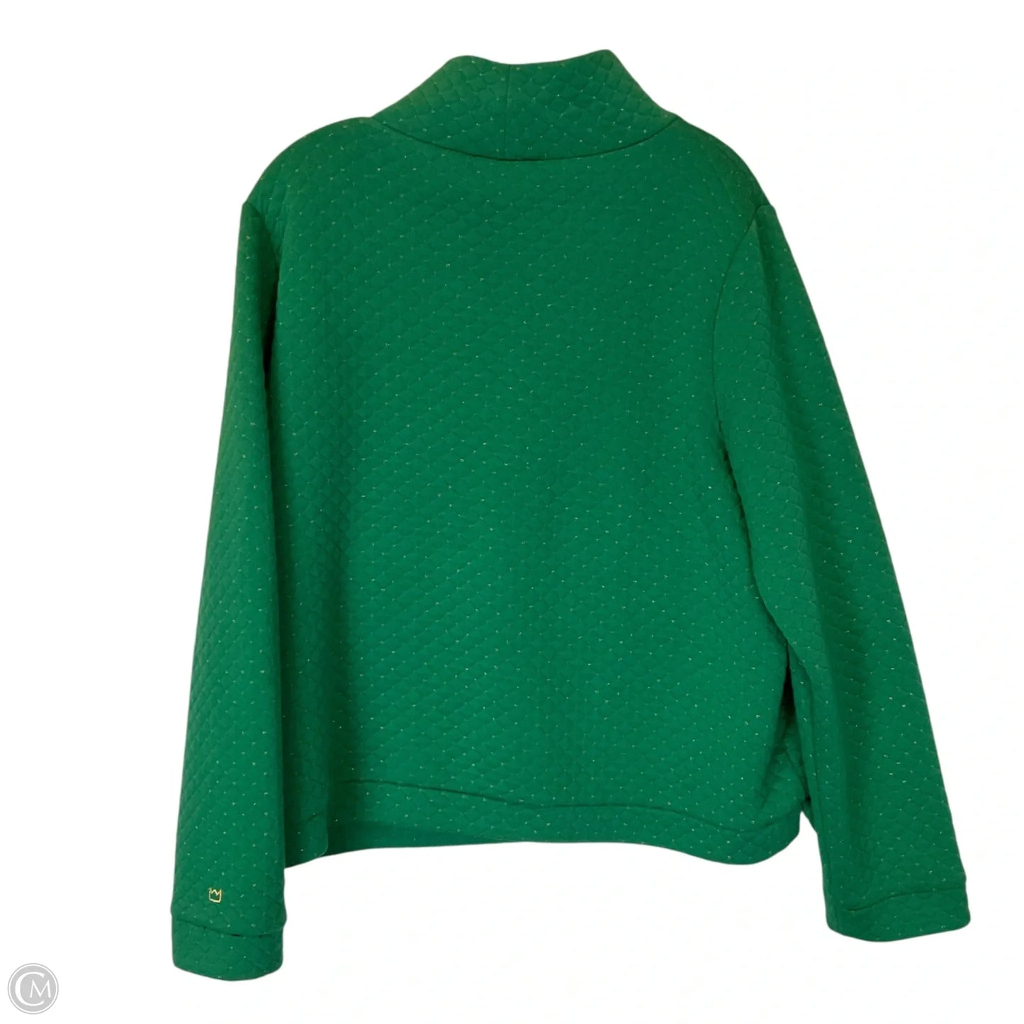 Top Long Sleeve By Crown And Ivy In Green, Size: Xxl
