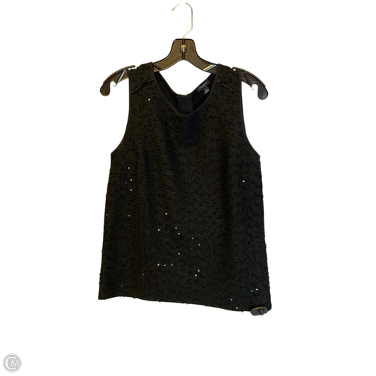 Top Sleeveless By Ann Taylor In Black, Size: S