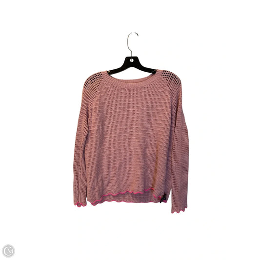 Sweater By Clothes Mentor In Pink, Size: M