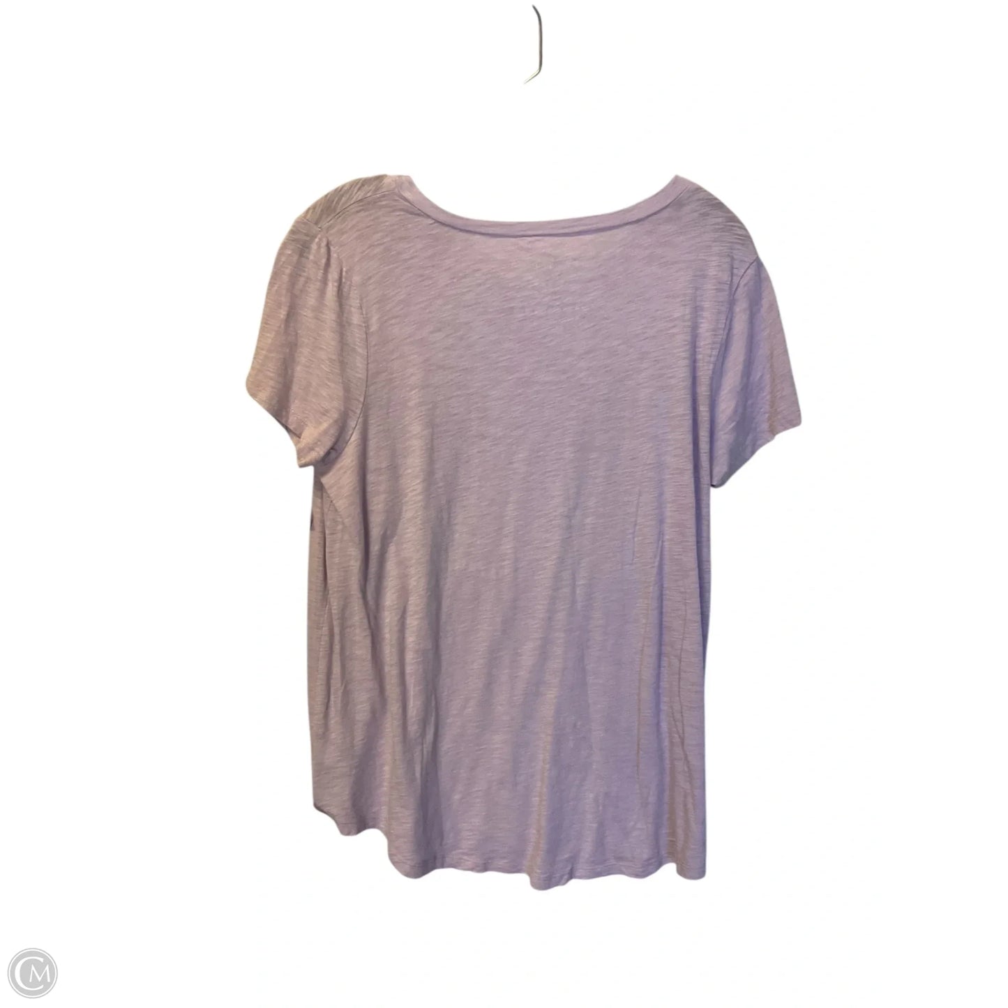 Top Short Sleeve Basic By Torrid In Purple, Size: Xxs