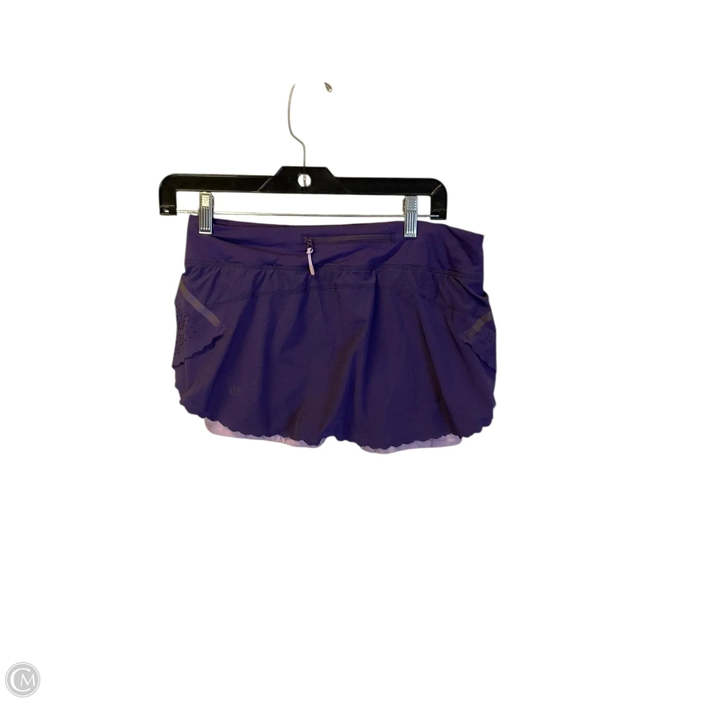 Athletic Shorts By Lululemon In Purple, Size: 6