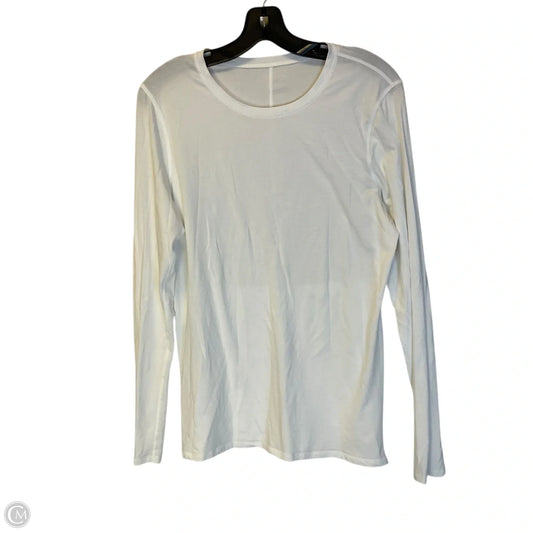 Athletic Sweatshirt Crewneck By Lululemon In White