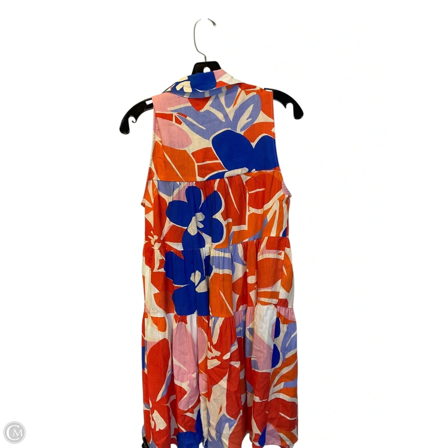 Dress Casual Short By En Saison In Orange, Size: M