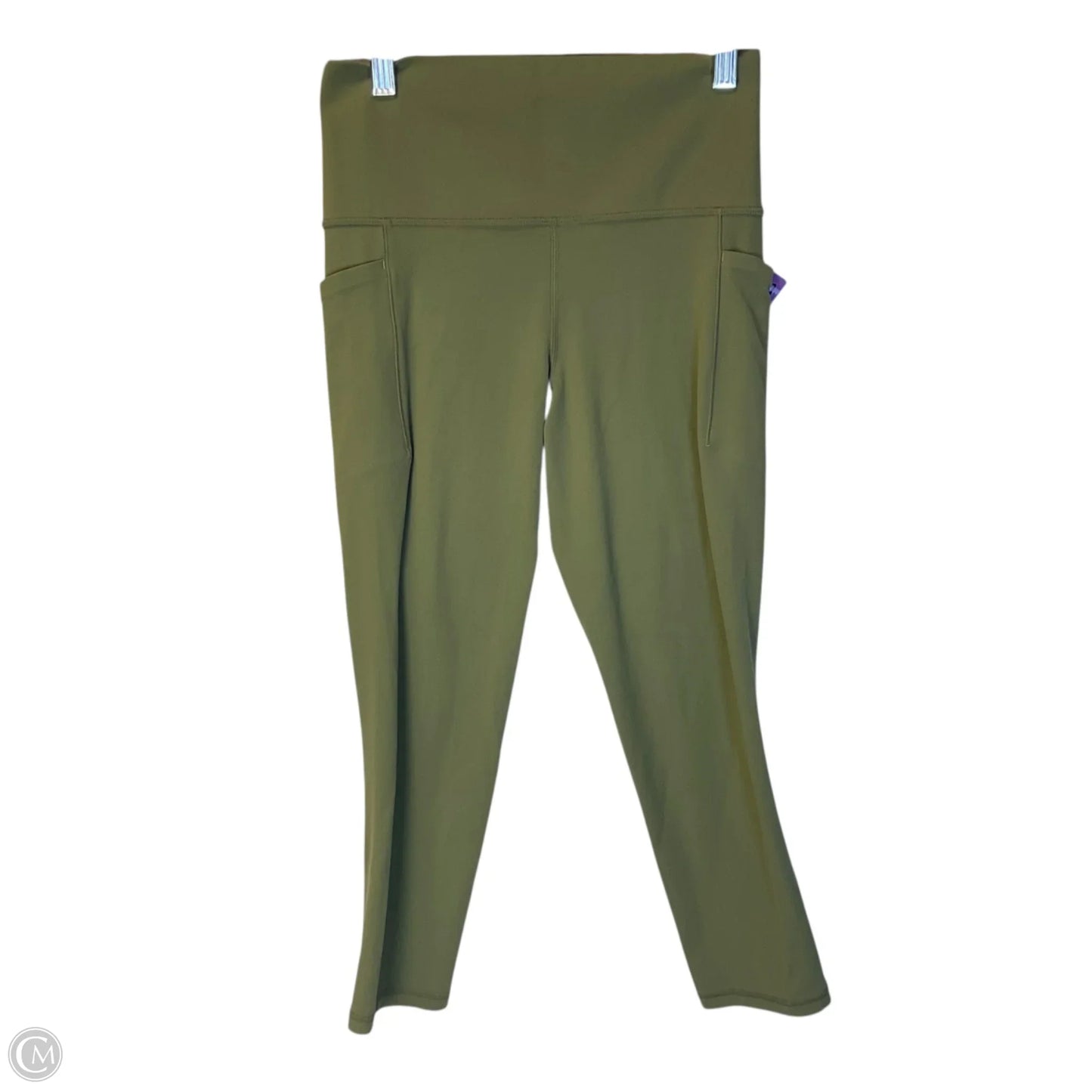 Athletic Leggings By Athleta In Green, Size: S