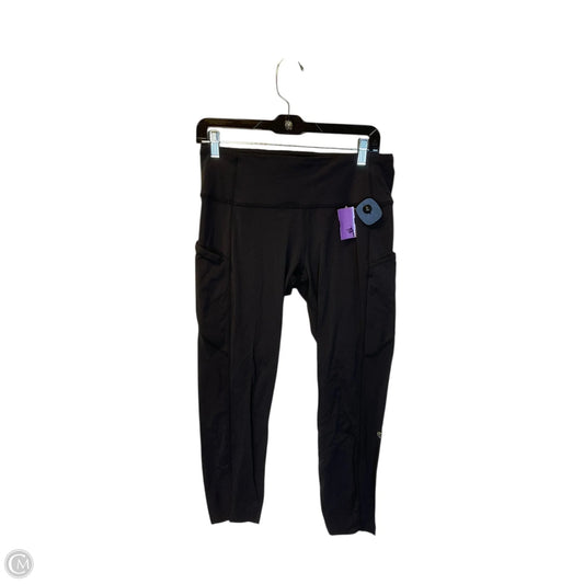Athletic Leggings Capris By Lululemon In Black, Size: 10