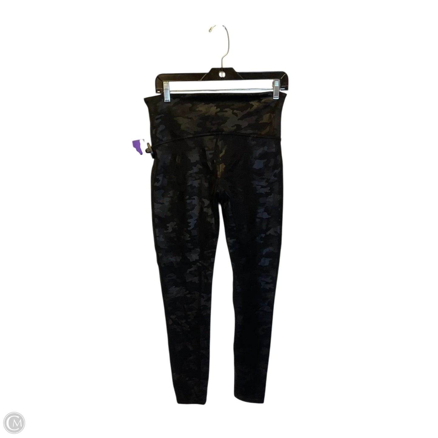 Athletic Leggings By Spanx In Black, Size: Xl