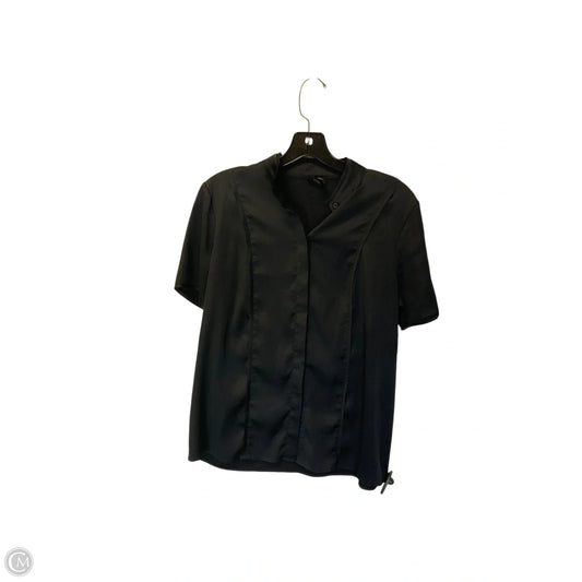 Top Short Sleeve By Worthington In Black, Size: S