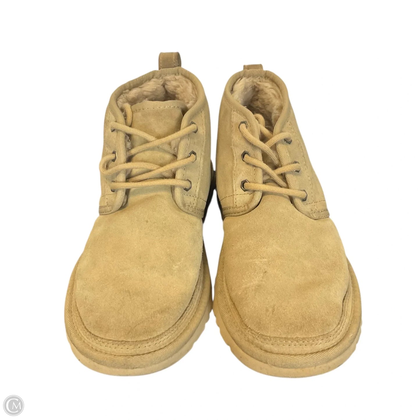 Boots Designer By Ugg In Beige, Size: 9