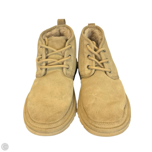 Boots Designer By Ugg In Beige, Size: 9