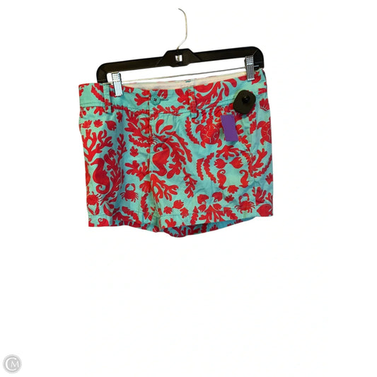 Shorts Designer By Lilly Pulitzer In Teal, Size: 6