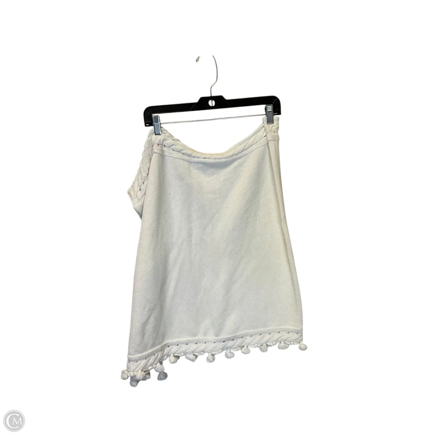 Swimwear Cover-up Designer By Lilly Pulitzer In White, Size: Osfm