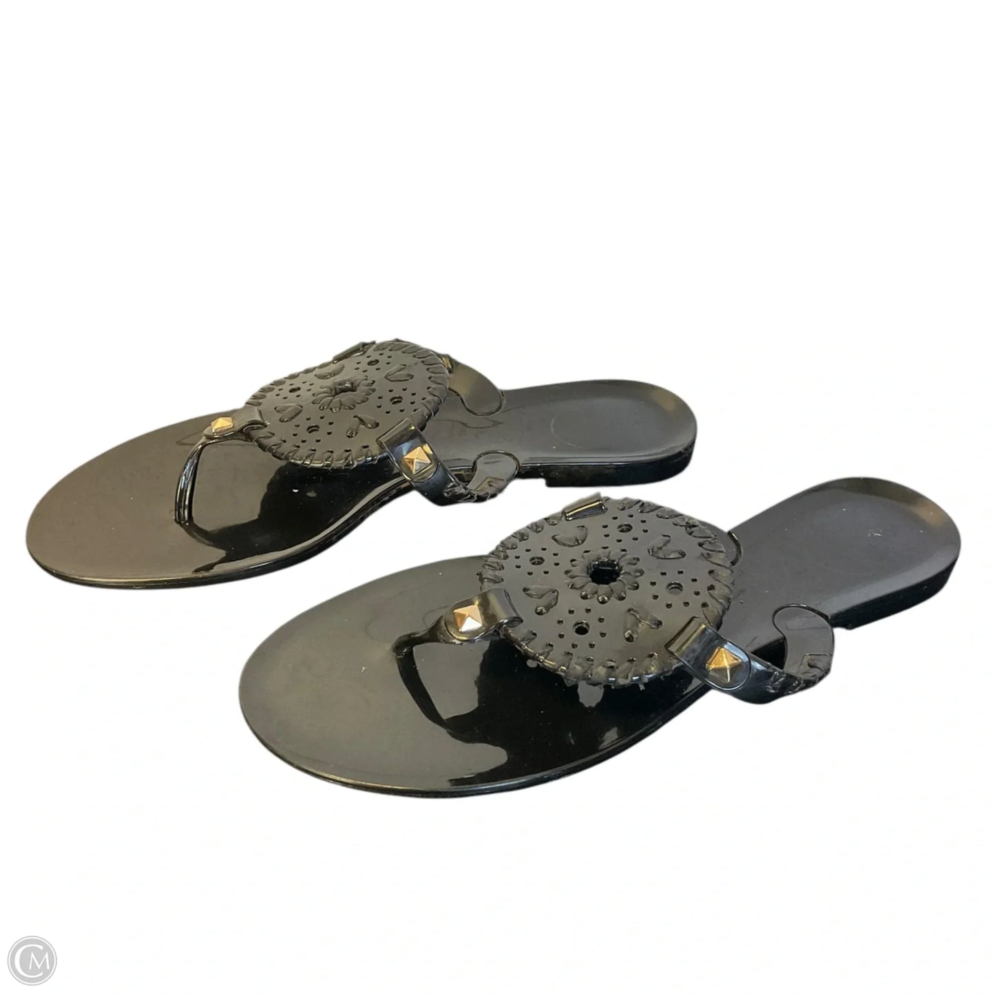 Sandals Flats By Jack Rogers In Black, Size: 7
