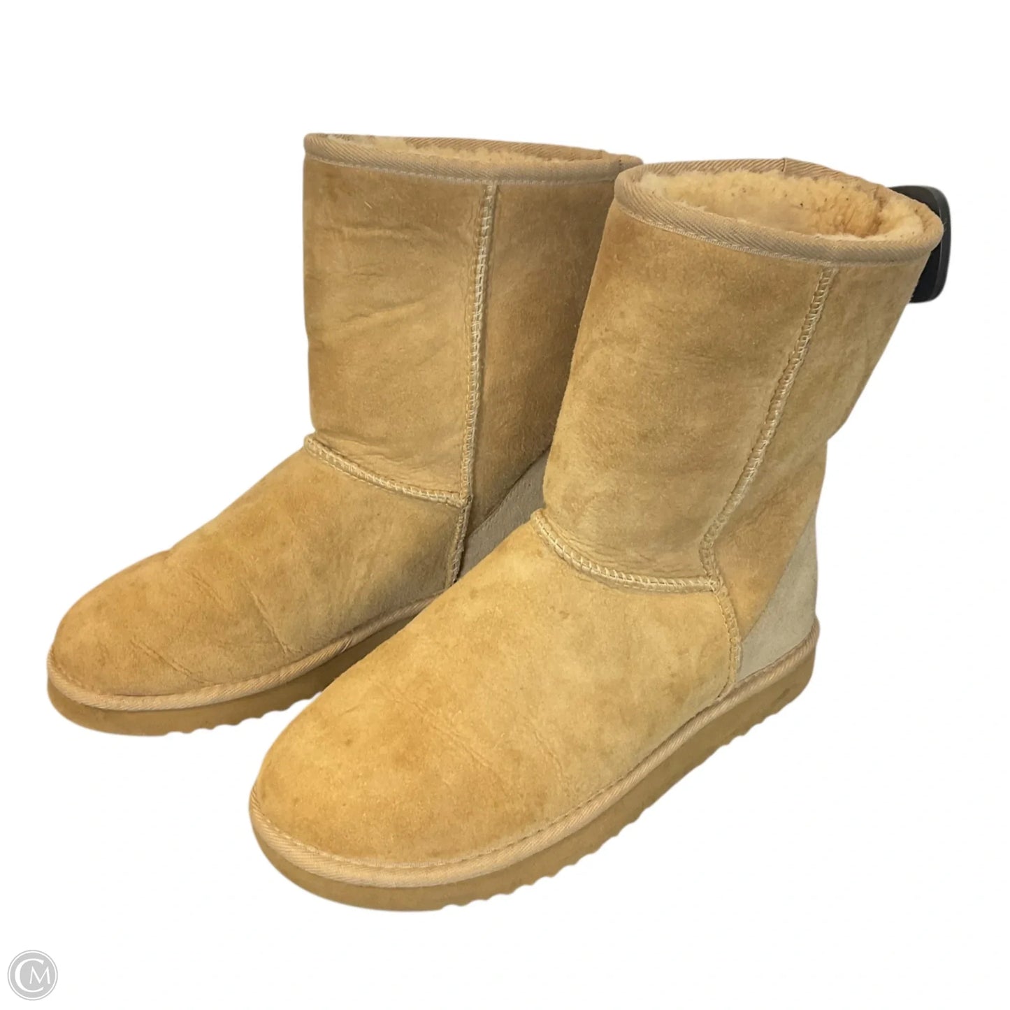 Boots Designer By Ugg In Tan, Size: 7