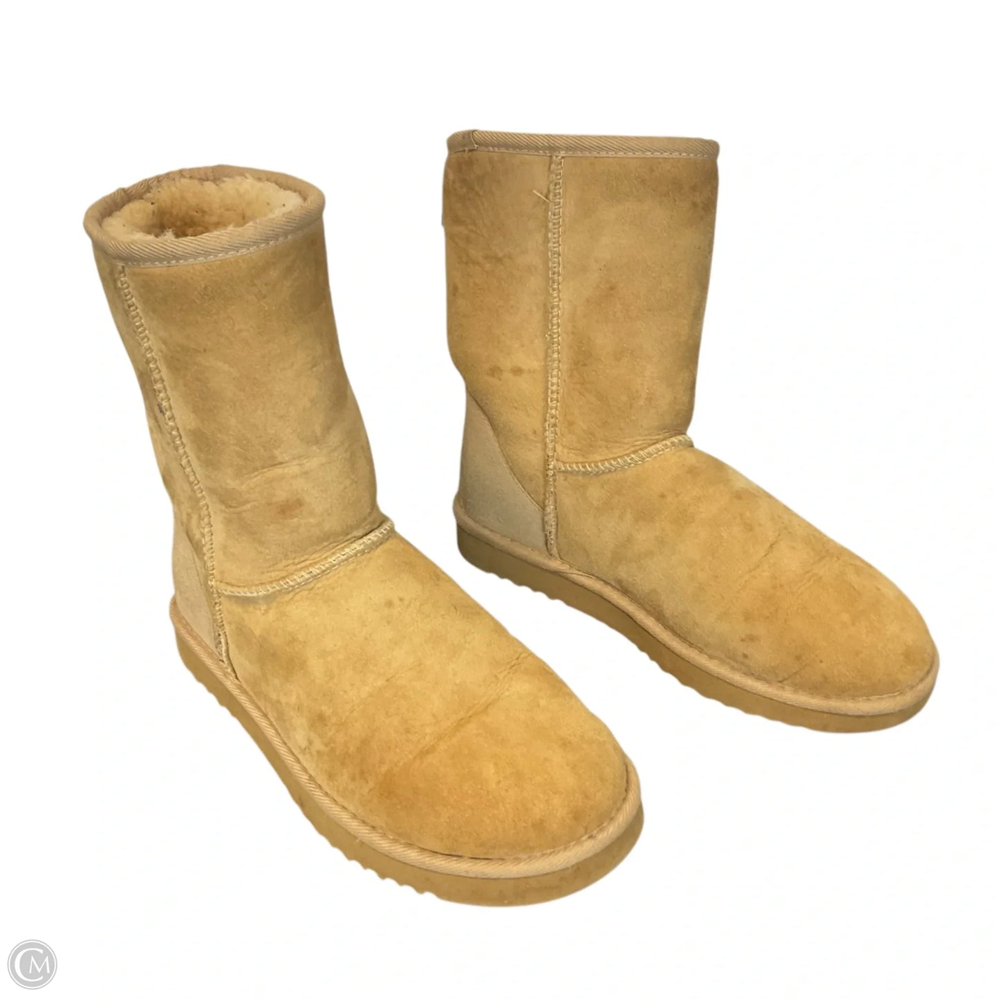 Boots Designer By Ugg In Tan, Size: 7