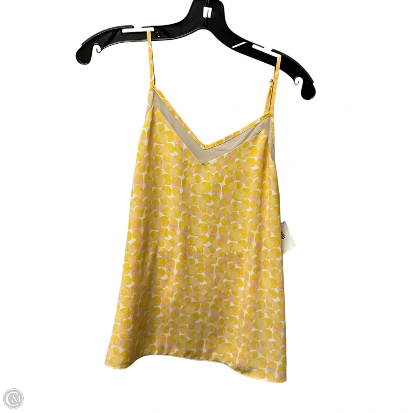 Top Sleeveless By Nine West In Yellow, Size: M