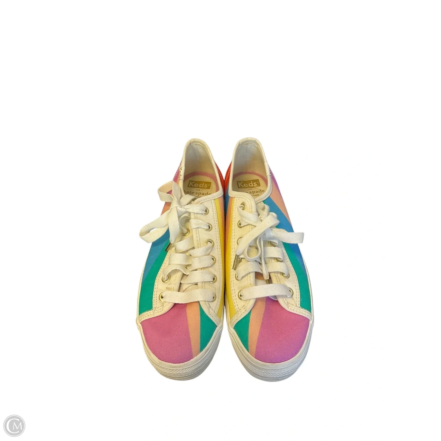 Shoes Designer By Kate Spade In Multi-colored, Size: 7