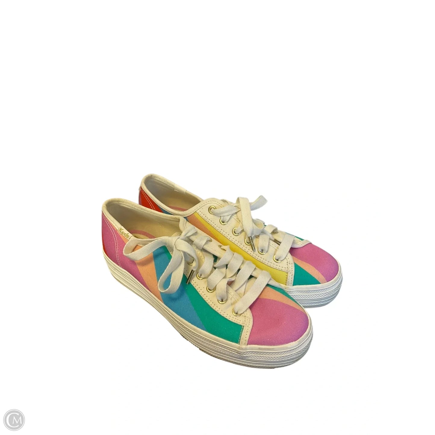 Shoes Designer By Kate Spade In Multi-colored, Size: 7