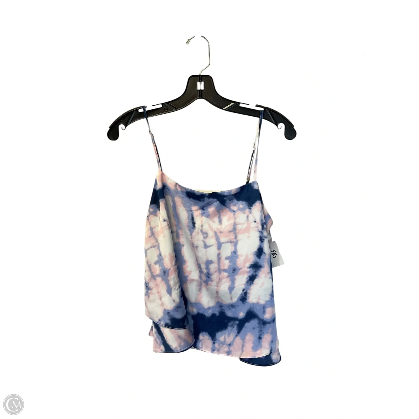 Top Sleeveless By Almost Pink In Blue & Pink, Size: S