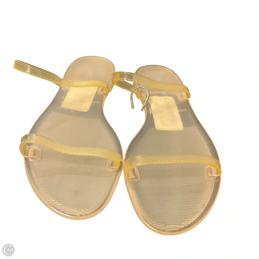 Sandals Designer By Stuart Weitzman In Clear, Size: 6