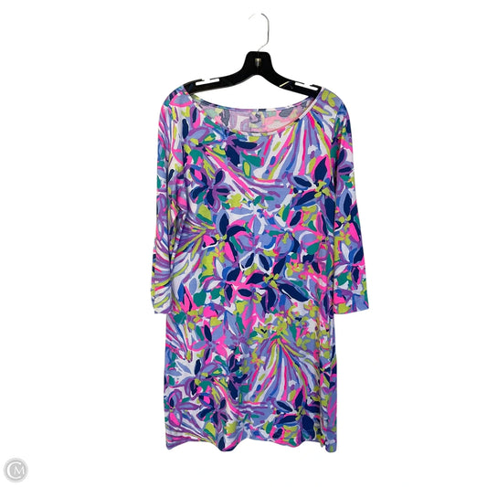 Dress Designer By Lilly Pulitzer In Purple, Size: L
