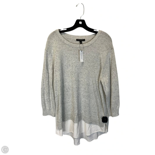 Sweater By Banana Republic In Grey, Size: Xl
