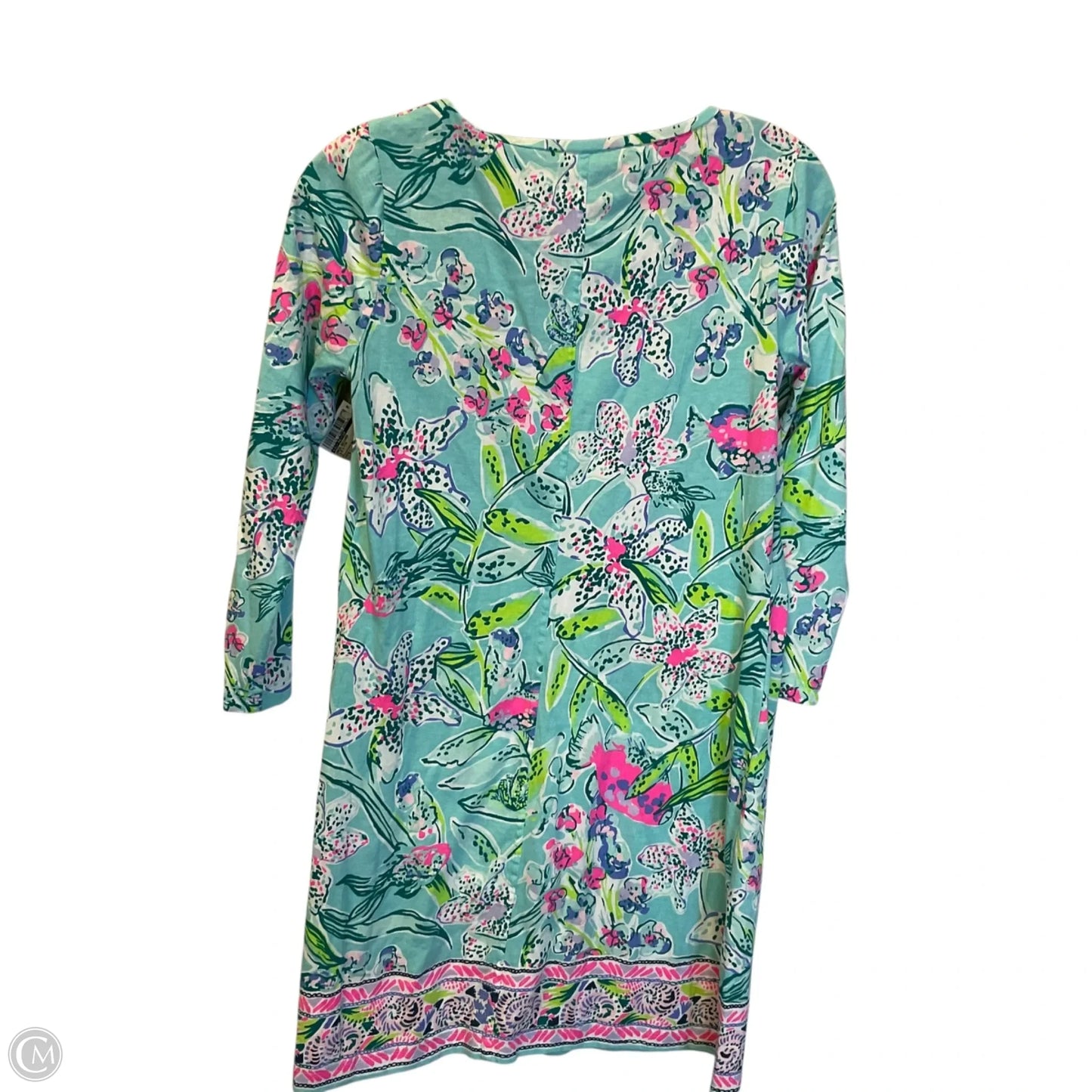 Dress Designer By Lilly Pulitzer In Blue & Pink, Size: S