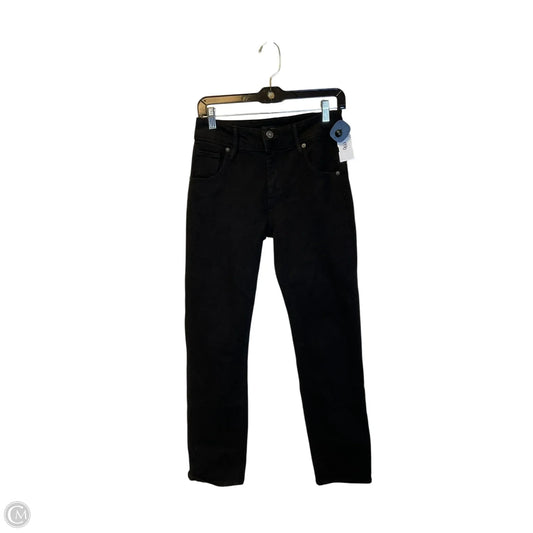 Jeans Straight By Hudson In Black Denim, Size: 2