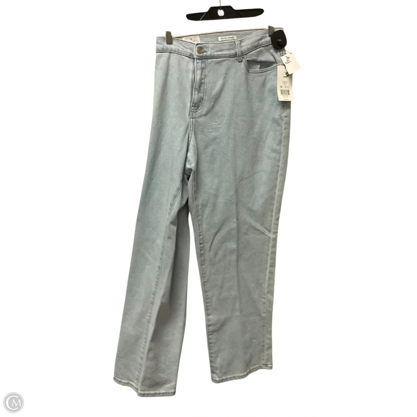 Jeans Straight By True Craft In Blue Denim, Size: 16