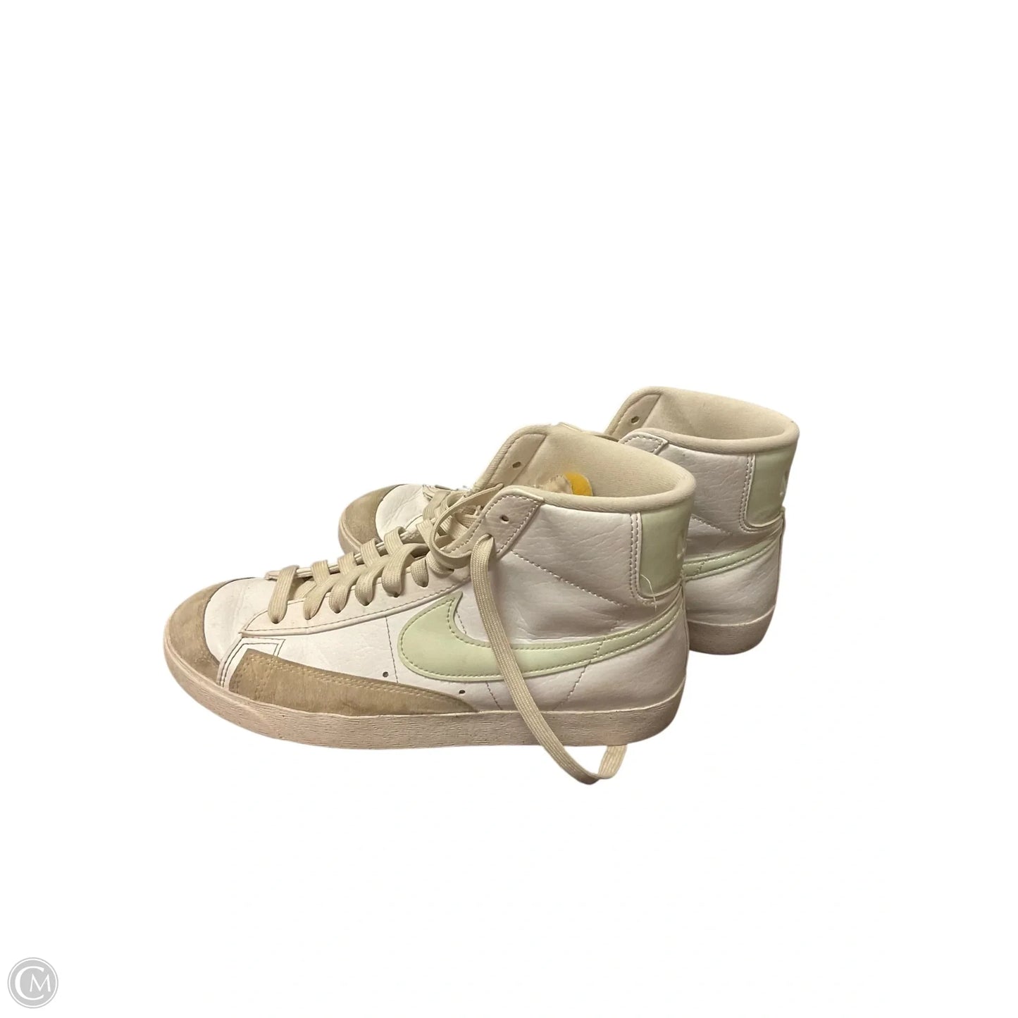 Shoes Athletic By Nike In White, Size: 9.5