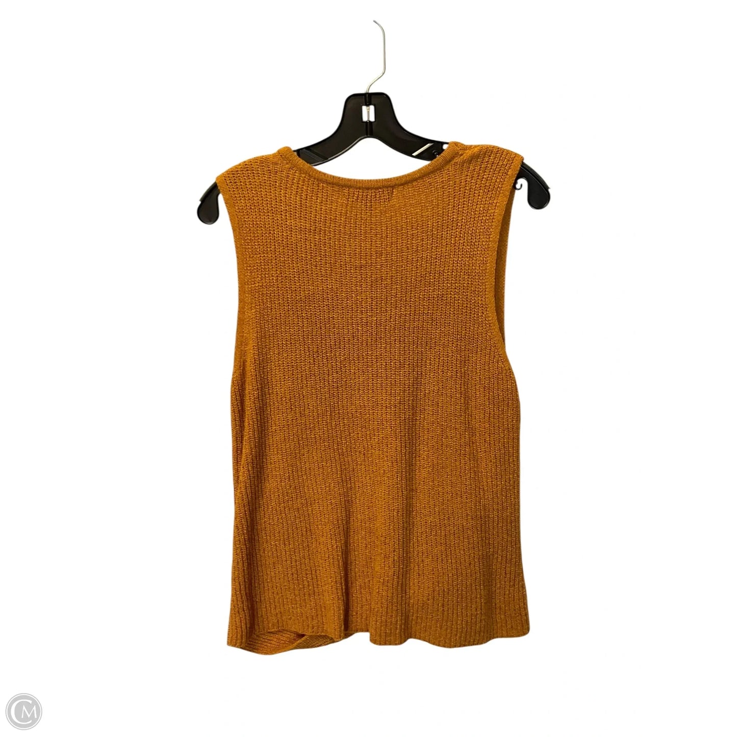 Top Sleeveless By Marled In Orange, Size: M
