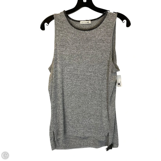 Top Sleeveless By Rag & Bones Jeans In Grey, Size: Xs