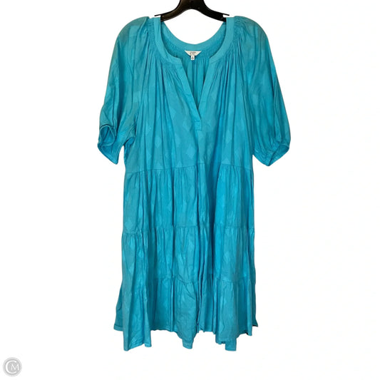 Dress Casual Short By Crown And Ivy In Blue, Size: 2x
