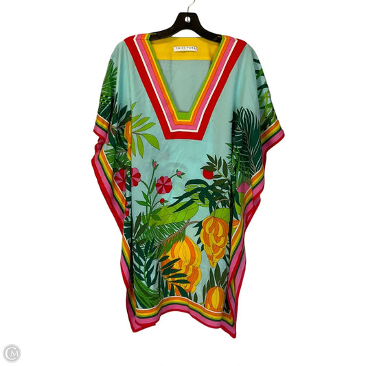 Top Short Sleeve By Trina Turk In Multi-colored