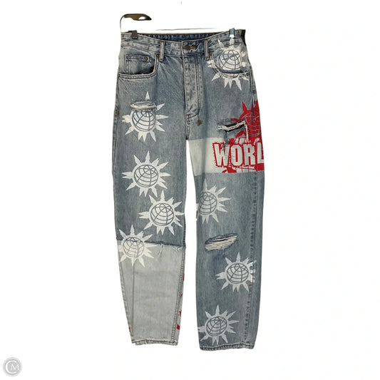 Jeans Straight By Cmb In Blue Denim, Size: 6