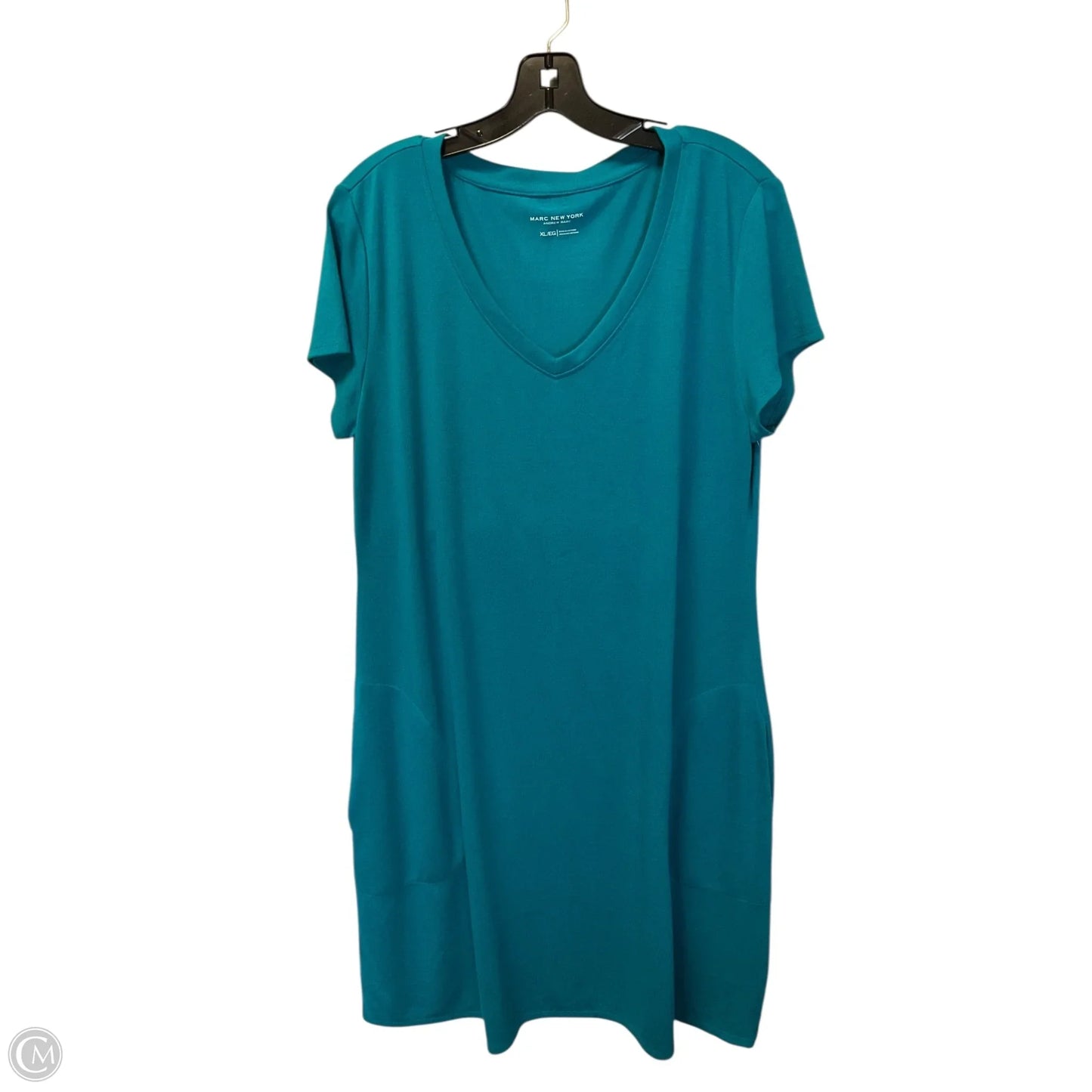 Dress Casual Short By Marc New York In Blue, Size: Xl