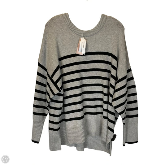 Sweater By Philosophy In Striped Pattern, Size: 2x