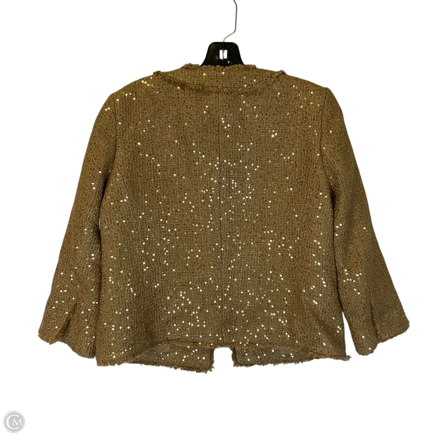 Blazer By Michael By Michael Kors In Gold, Size: 8
