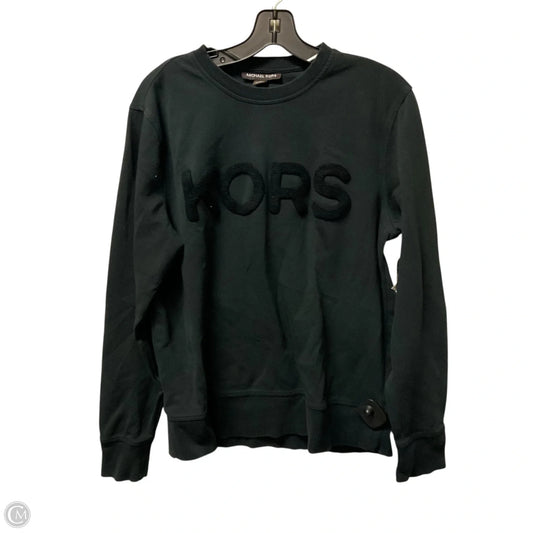 Sweatshirt Crewneck By Michael By Michael Kors In Black, Size: L