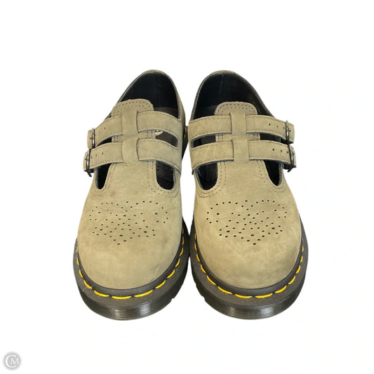 Shoes Flats By Dr Martens In Green, Size: 7