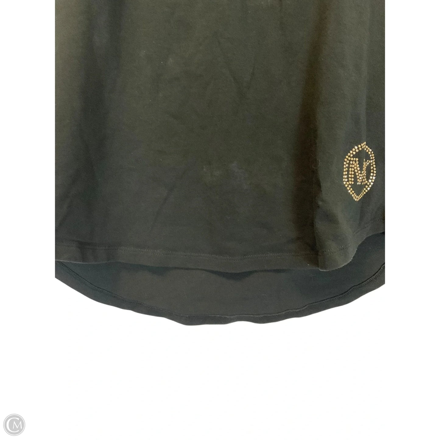 Top Short Sleeve By Michael By Michael Kors In Black, Size: M