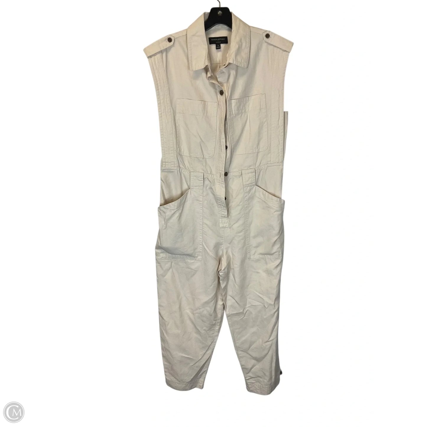 Jumpsuit By Banana Republic In Beige, Size: S