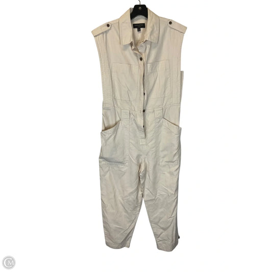 Jumpsuit By Banana Republic In Beige, Size: S