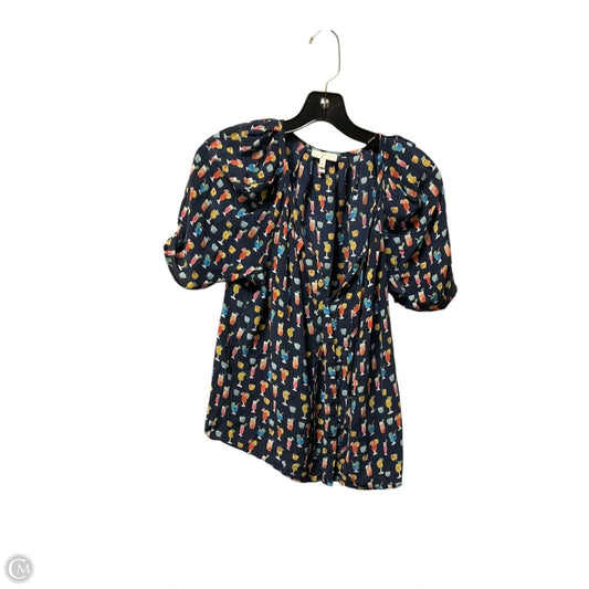 Top Short Sleeve By Joie In Blue, Size: S