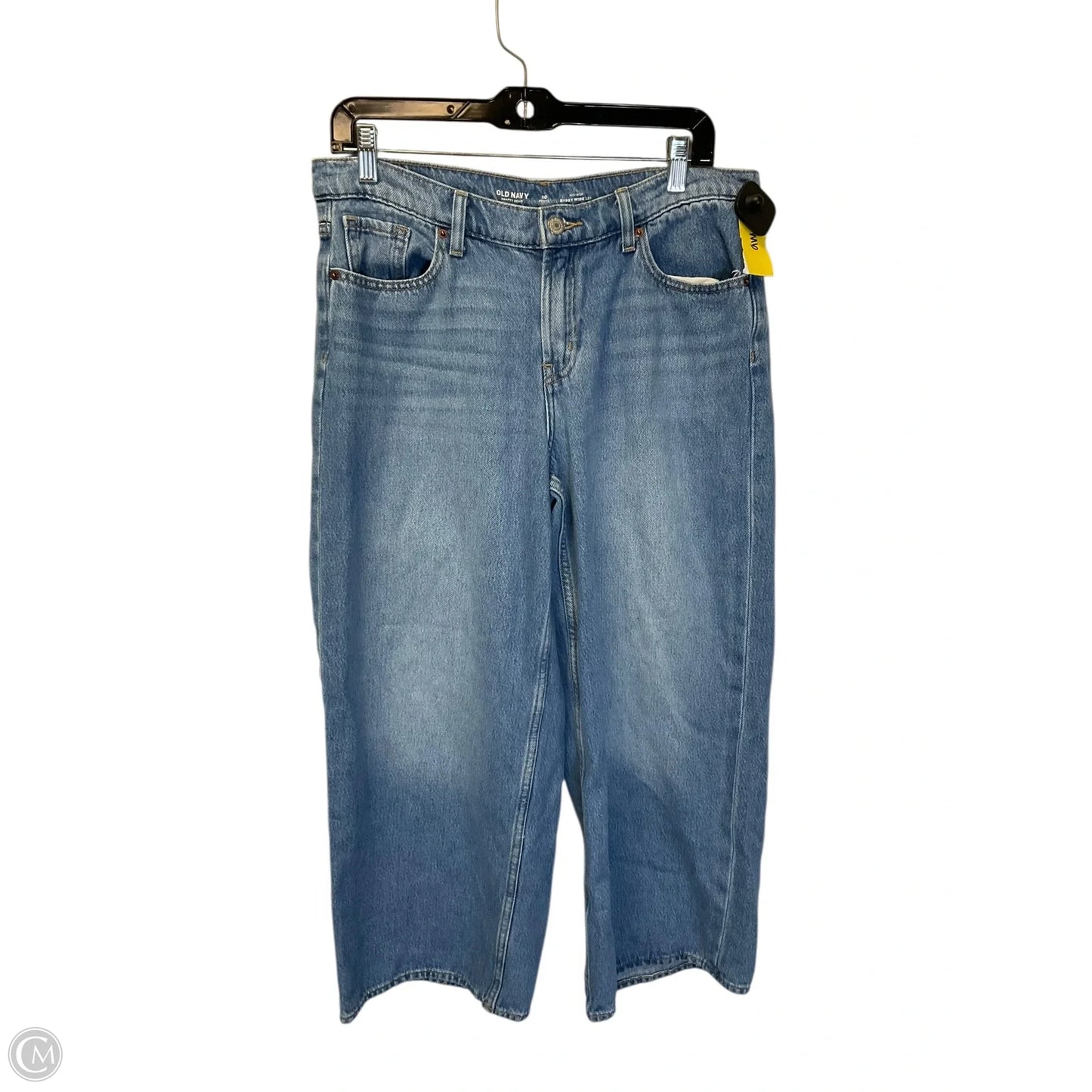 Jeans Wide Leg By Old Navy In Blue Denim, Size: 10