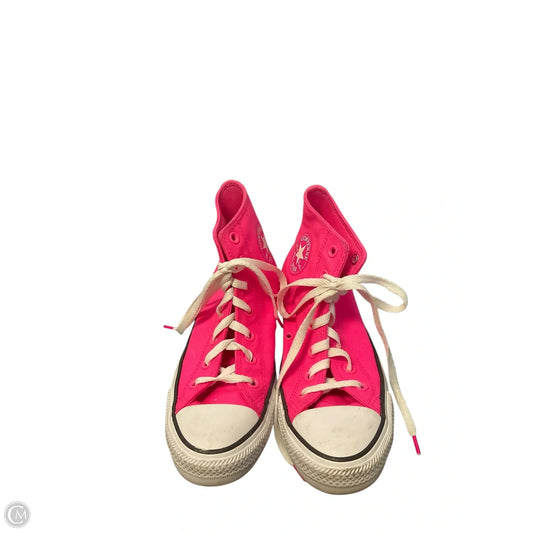 Shoes Sneakers By Converse In Pink, Size: 8