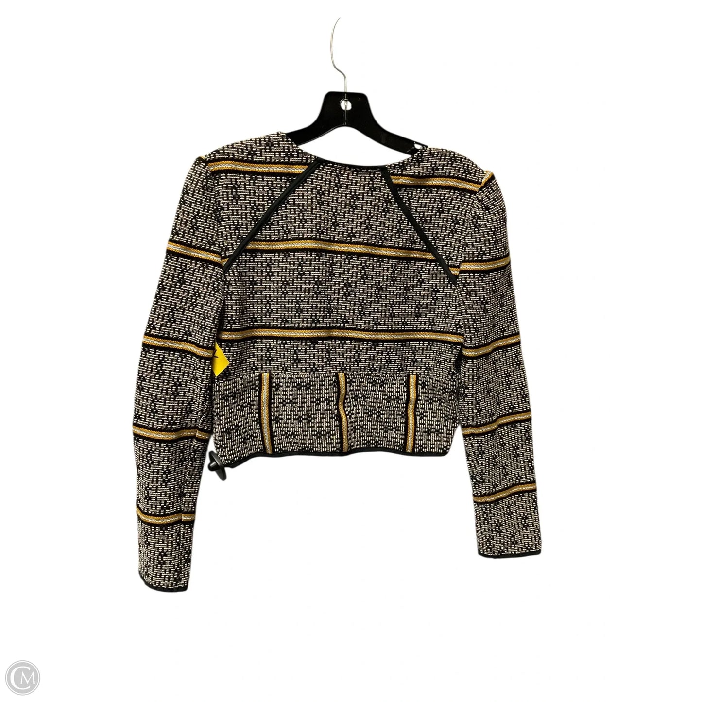 Cardigan By Cmb In Blue & Yellow, Size: S