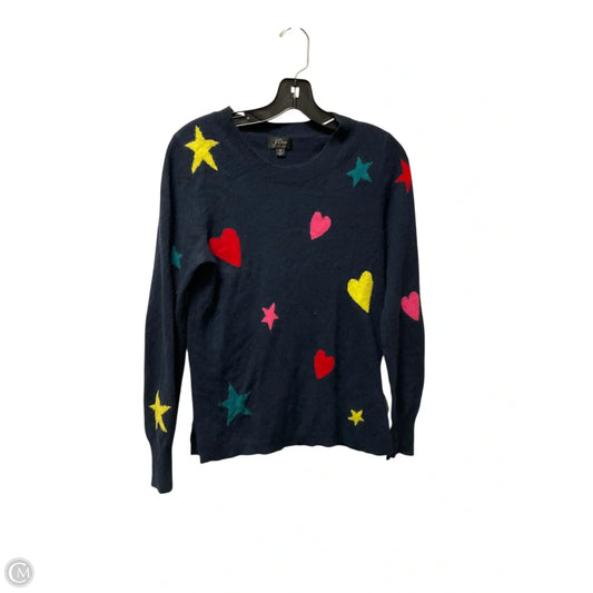 Top Long Sleeve By J. Crew In Navy, Size: S